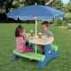 Mesita de picnic plegable con sombrilla Little Tikes